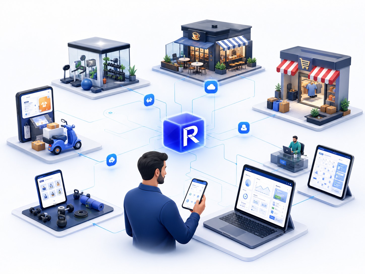زیرساخت یکپارچه Runitro برای کسبوکارها